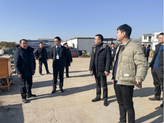 嵩山少林武術(shù)學(xué)院領(lǐng)導(dǎo)團(tuán)隊(duì)，走進(jìn)寶盈建設(shè)考察交流！